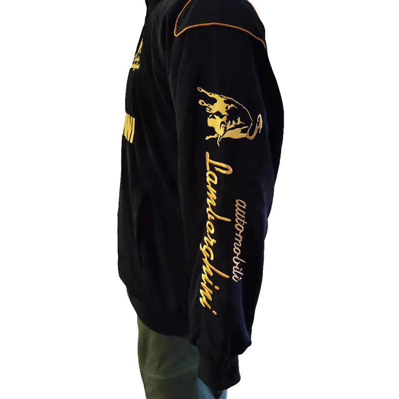 Lamborghini Racing Motorsport Jacket with Vintage Embroidery
