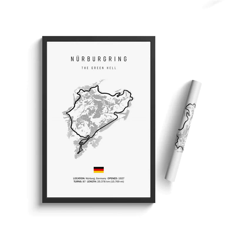 Formula One Race Canvas Art