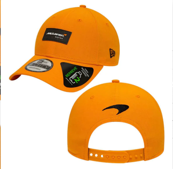 McLaren F1 Team Cap - Breathable Sun Protection in Black and Orange