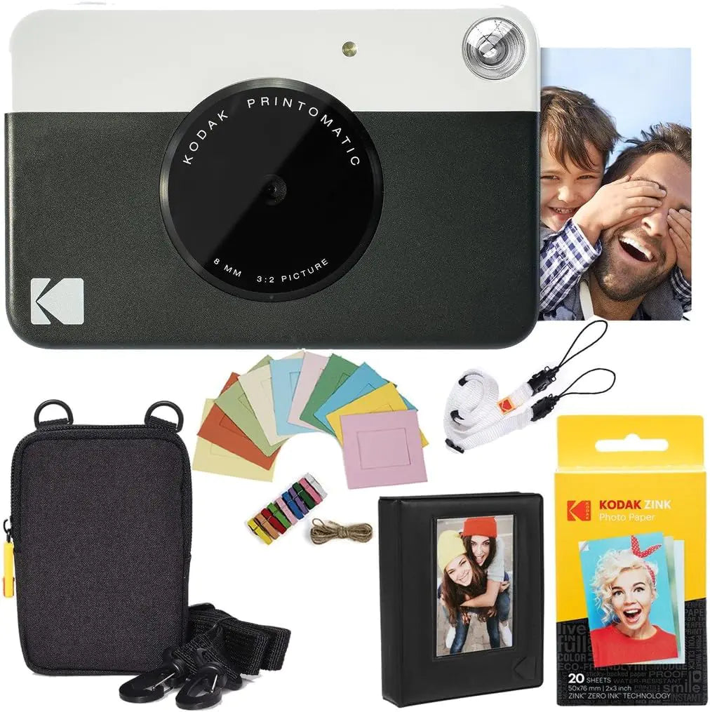 Kodak Printomatic All-in-One Camera Kit (Black)
