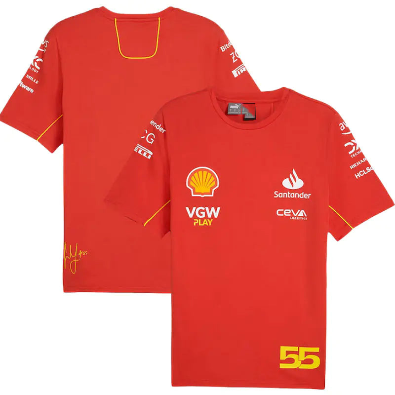 Shirts from almost every 2024 F1 team