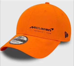 McLaren F1 Team Cap - Breathable Sun Protection in Black and Orange