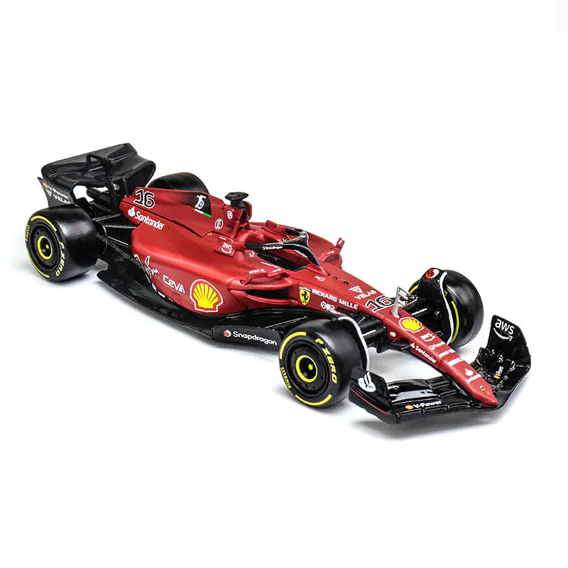 Ferrari F1-75 Alloy Racing Model Car - Leclerc Edition 1:43
