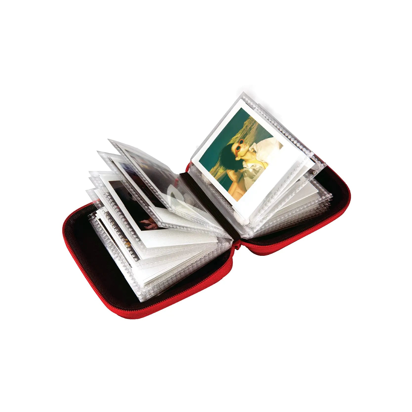 Polaroid Go Red Pocket Album - Holds 36 Photos