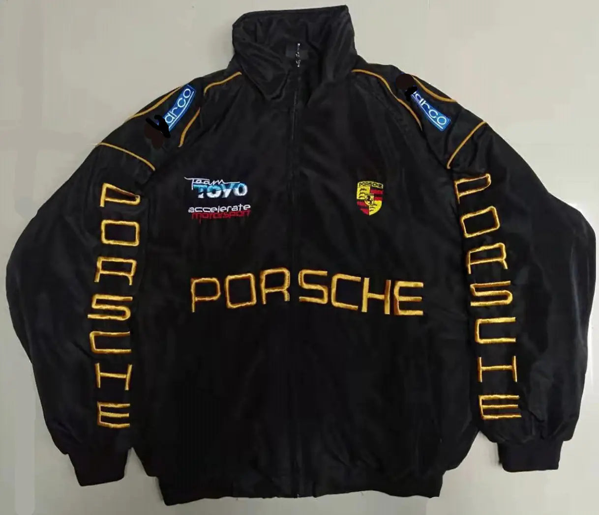 Porsche Vintage Racer Jacket - Embroidered Style
