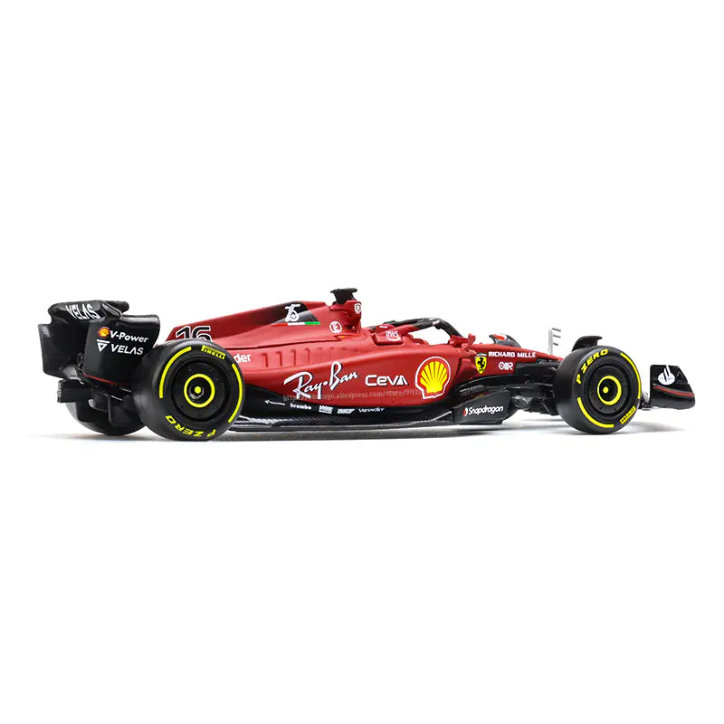 Ferrari F1-75 Alloy Racing Model Car - Leclerc Edition 1:43