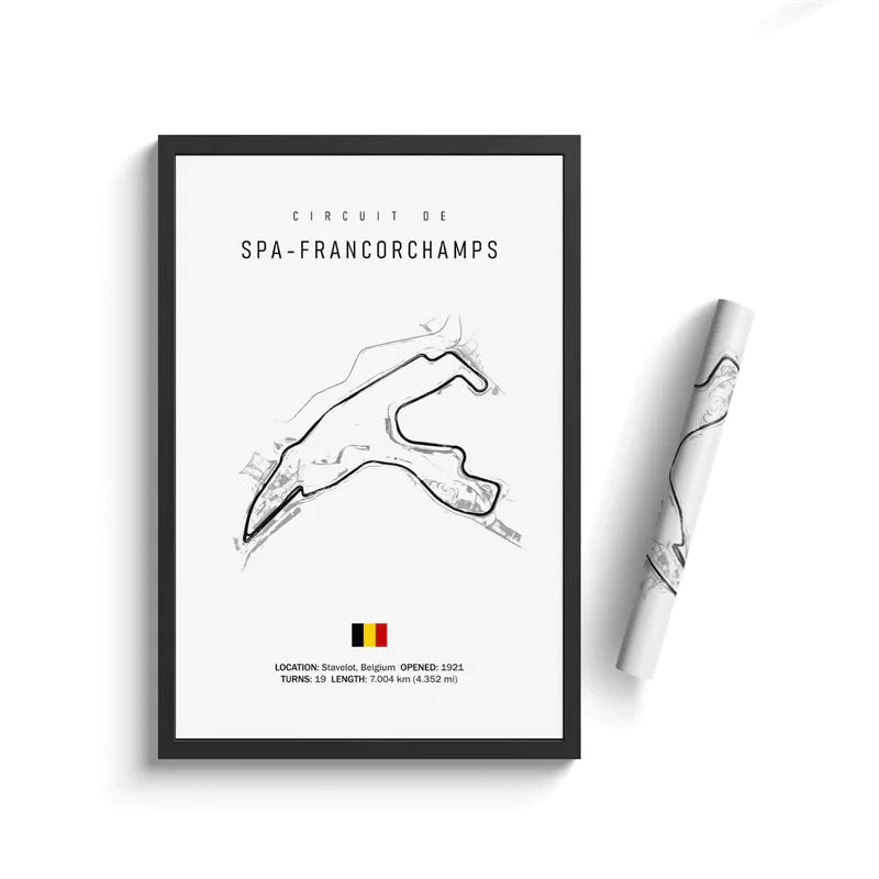 Formula One Race Canvas Art