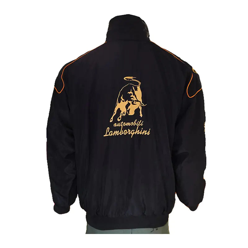Lamborghini Racing Motorsport Jacket with Vintage Embroidery