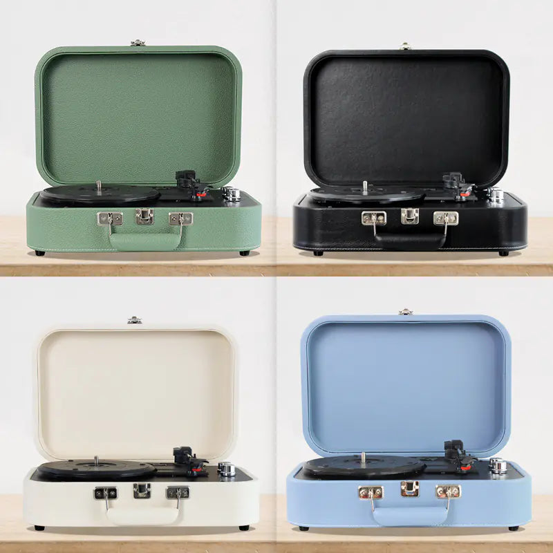 Retro Bluetooth Turntable & Speaker