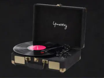 Compact Smart Vinyl Player with Bluetooth