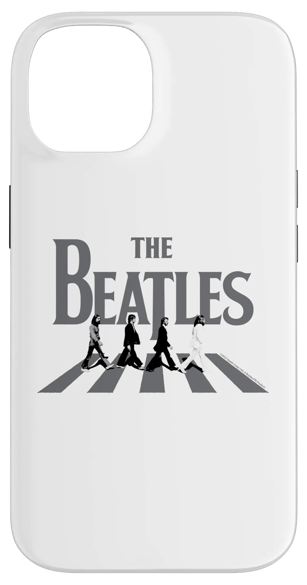 iPhone 14 The Beatles - Abbey Road Greyscale Album Cover Case