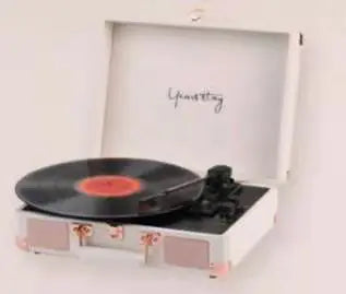 Compact Smart Vinyl Player with Bluetooth