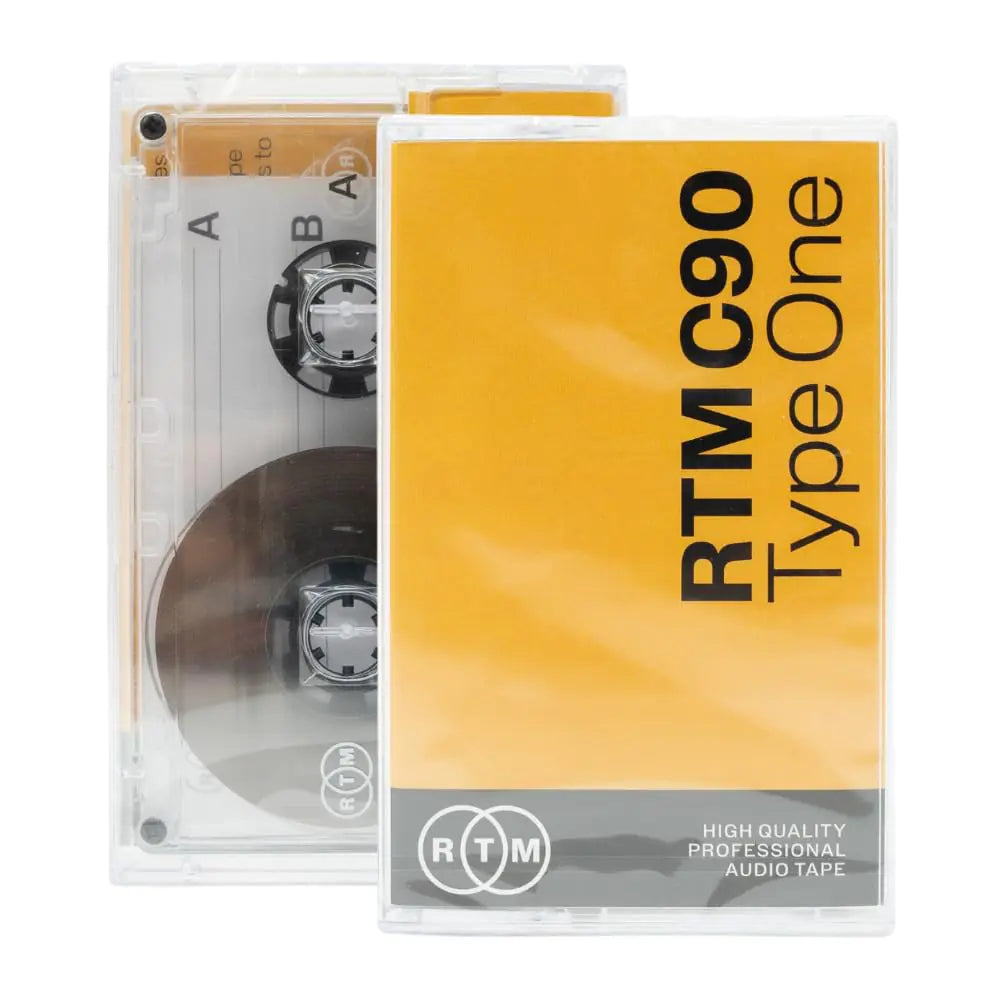 RTM Studio C90 | High-Quality 90-Min Music Cassette