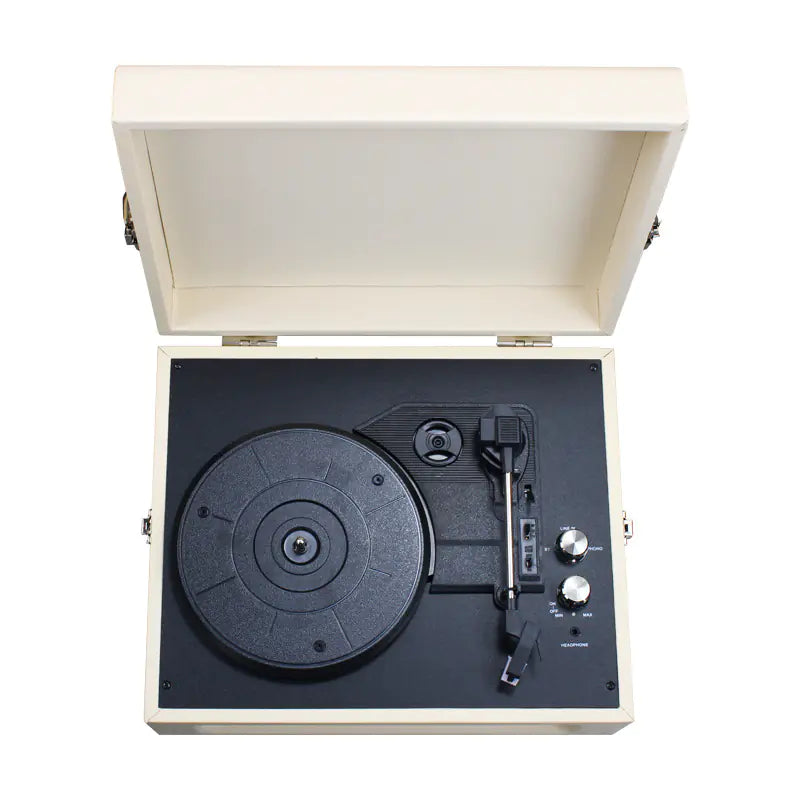 Bluetooth Vinyl Record Player and Speaker Home Decor