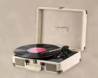 Compact Smart Vinyl Player with Bluetooth