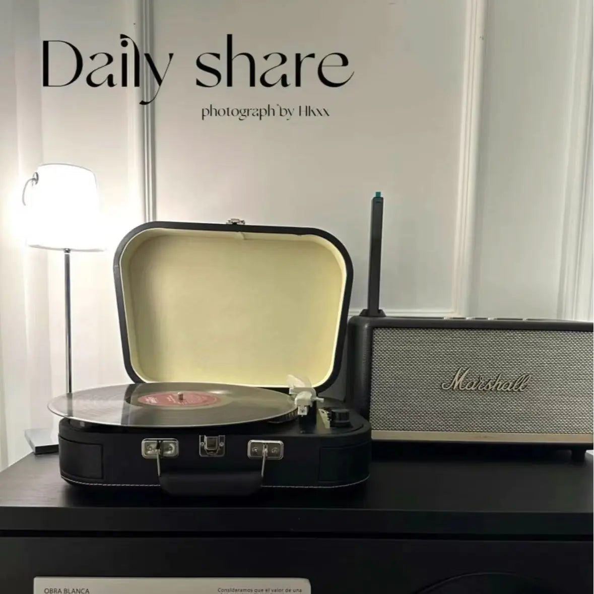Vintage Bluetooth Record Player Combo