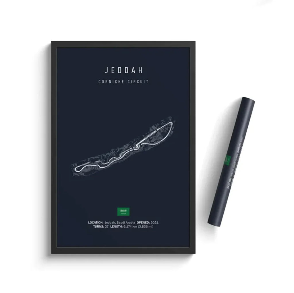 F1 Speedster Art Canvas Black