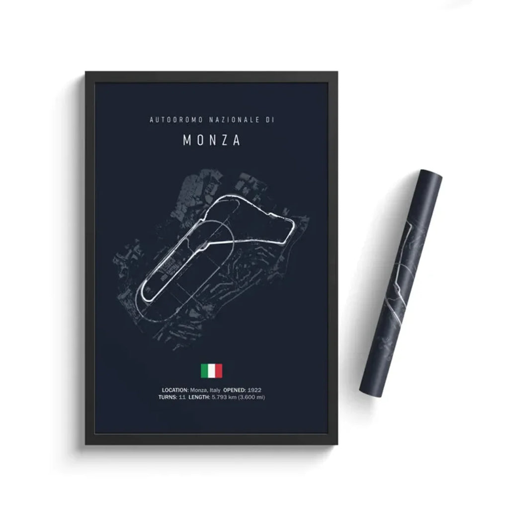 F1 Speedster Art Canvas Black